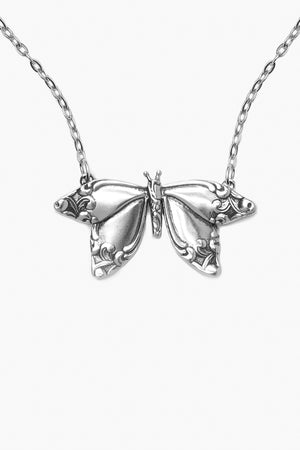 Butterfly Sterling Silver Necklace