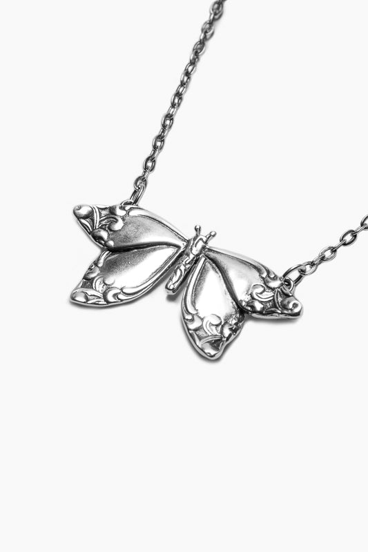 Butterfly Sterling Silver Necklace