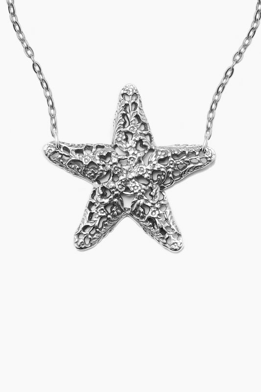 Starfish Sterling Silver Necklace