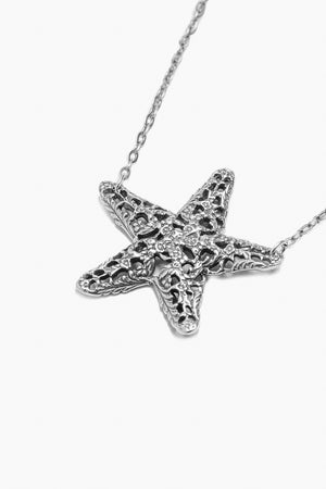 Starfish Sterling Silver Necklace