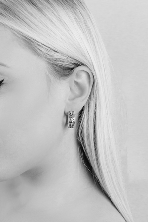 Faith Hoop Earrings