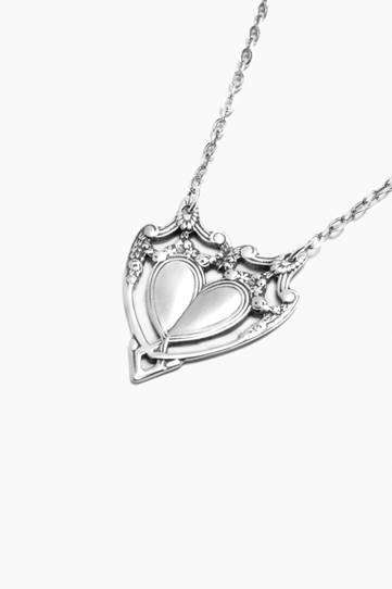 Marquis Heart Necklace